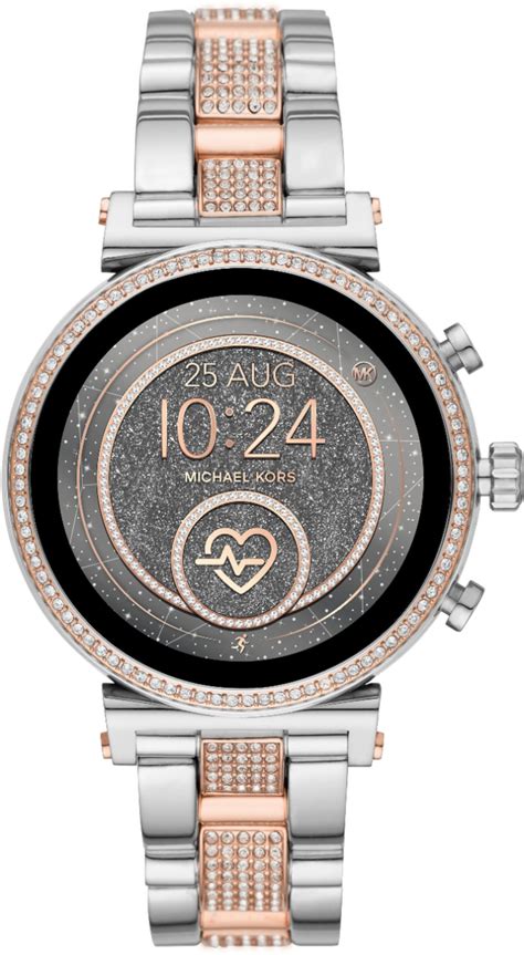 michael kors smartwatch sofie silver.